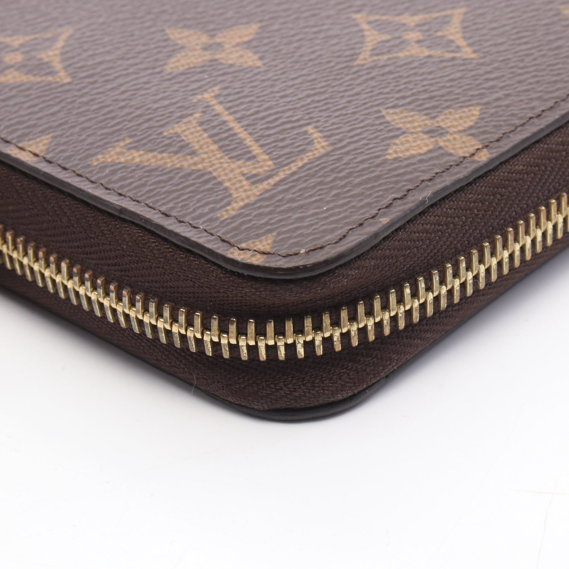 ジッピーウォレット モノグラム ラウンドファスナー長財布 PVC ブラウン ルイヴィトン 財布・小物 LOUIS VUITTON