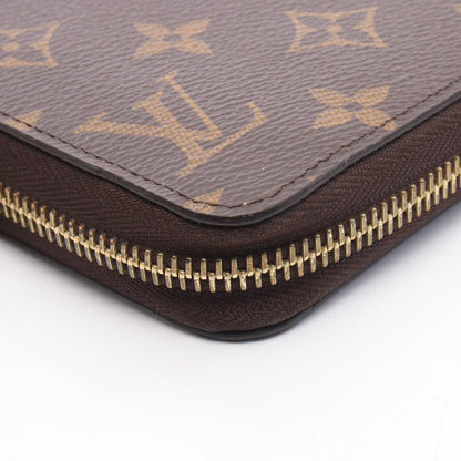 ジッピーウォレット モノグラム ラウンドファスナー長財布 PVC ブラウン ルイヴィトン 財布・小物 LOUIS VUITTON