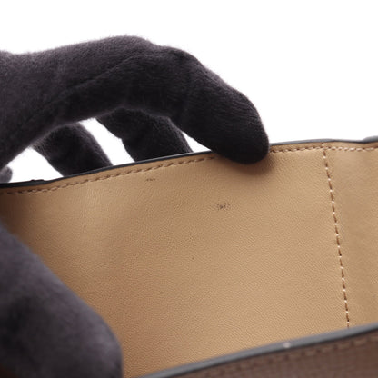 アナグラム トライフォールド ウォレット 三つ折り財布 レザー ブラウン ロエベ 財布・小物 LOEWE