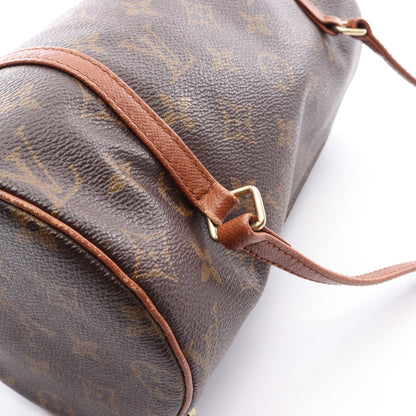 パピヨン26 モノグラム ハンドバッグ PVC レザー ブラウン ルイヴィトン バッグ LOUIS VUITTON
