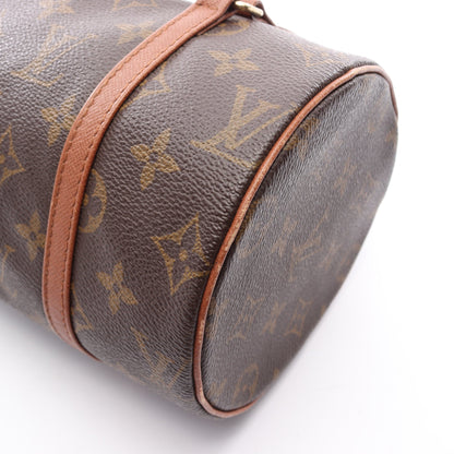 パピヨン26 モノグラム ハンドバッグ PVC レザー ブラウン ルイヴィトン バッグ LOUIS VUITTON