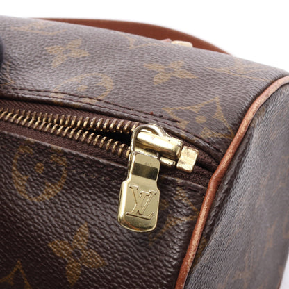 パピヨン26 モノグラム ハンドバッグ PVC レザー ブラウン ルイヴィトン バッグ LOUIS VUITTON