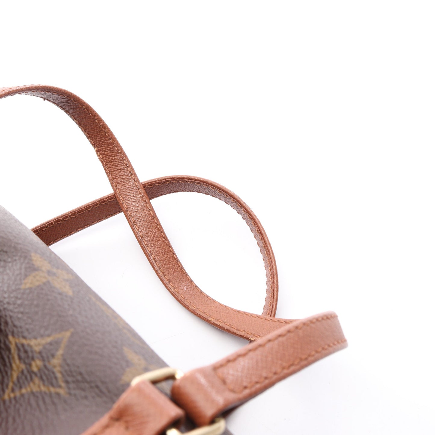 パピヨン26 モノグラム ハンドバッグ PVC レザー ブラウン ルイヴィトン バッグ LOUIS VUITTON