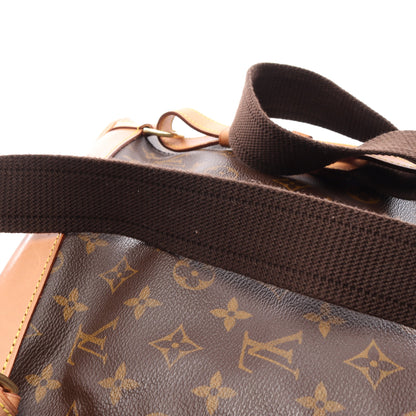 モンスリGM モノグラム バックパック リュックサック PVC レザー ブラウン ルイヴィトン バッグ LOUIS VUITTON