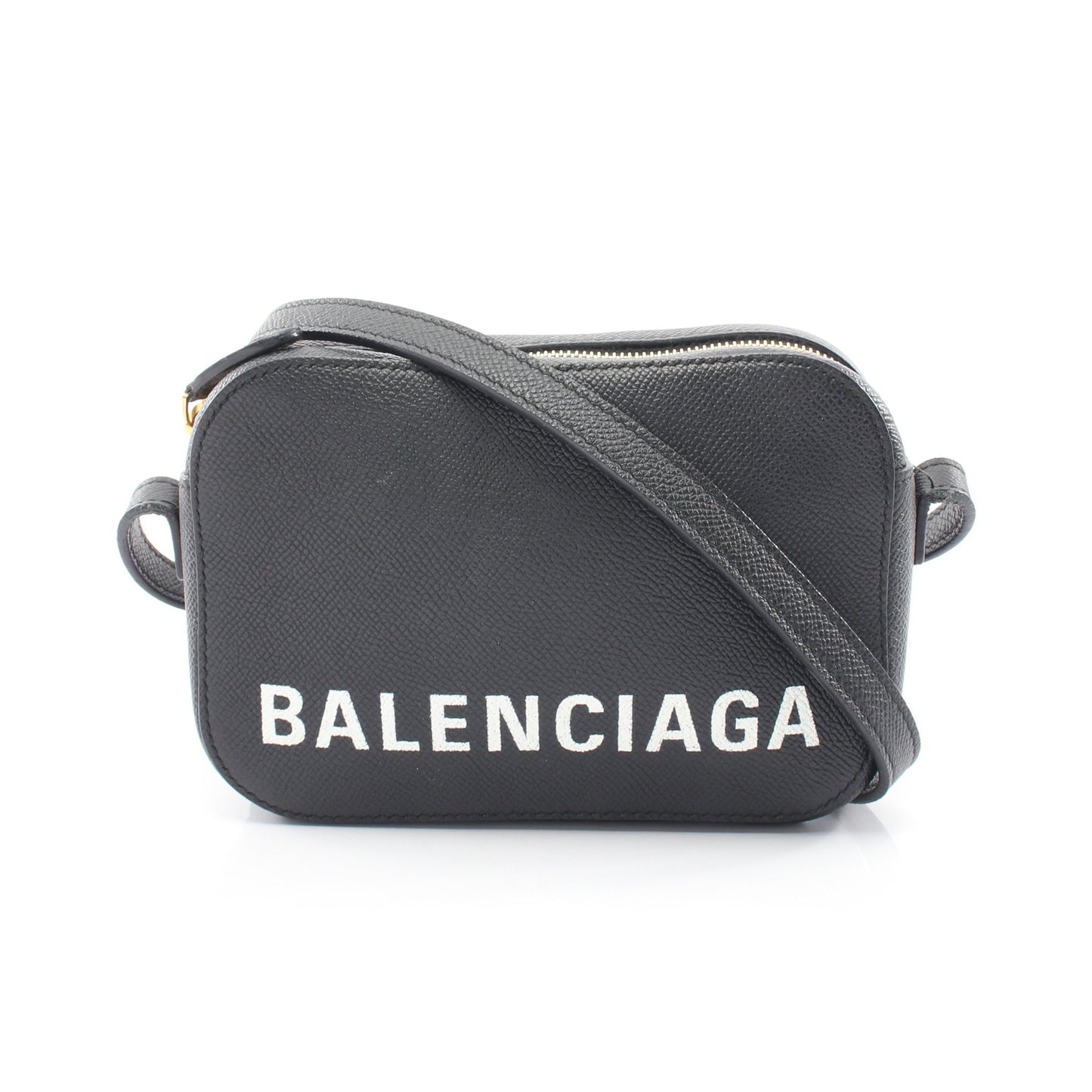 ヴィル カメラ バッグ XS ショルダーバッグ レザー ブラック バレンシアガ バッグ BALENCIAGA