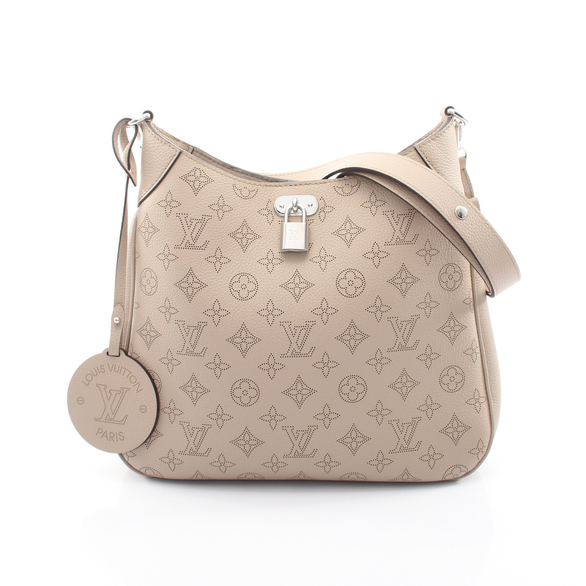 オール アラウンドMM マヒナ ガレ ショルダーバッグ レザー グレーベージュ ルイヴィトン バッグ LOUIS VUITTON