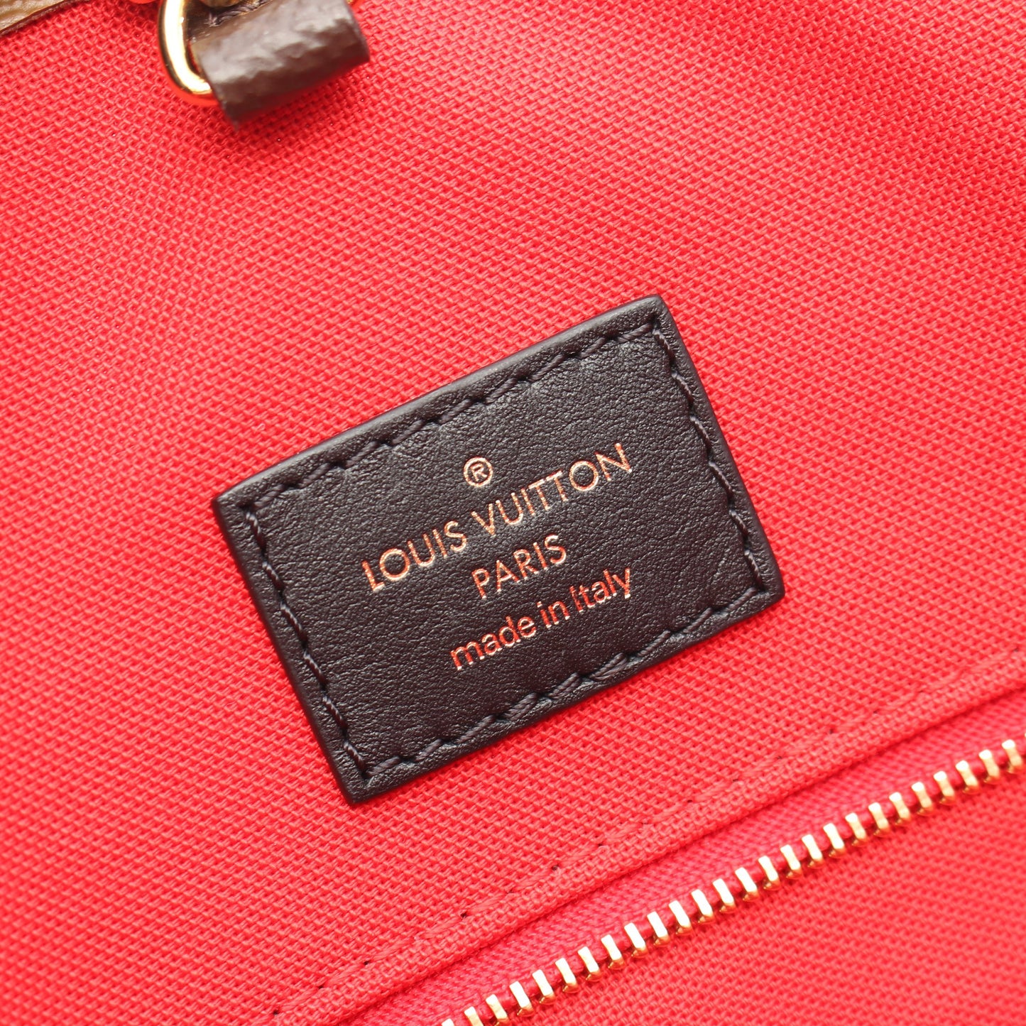 オンザゴーGM モノグラムジャイアント リバース 2WAY ショルダーバッグ トートバッグ PVC ブラウン ベージュ ルイヴィトン バッグ LOUIS VUITTON