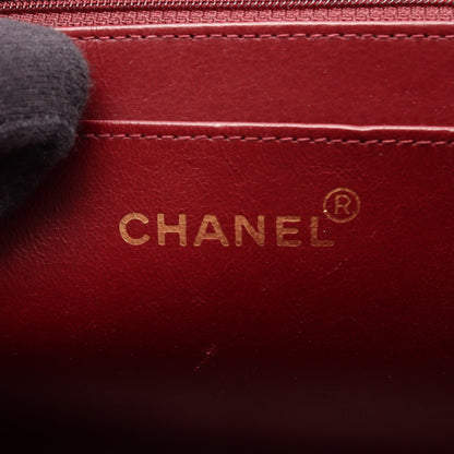 デカマトラッセ34 Wチェーンショルダーバッグ ラムスキン ブラック ゴールド金具 シャネル バッグ CHANEL