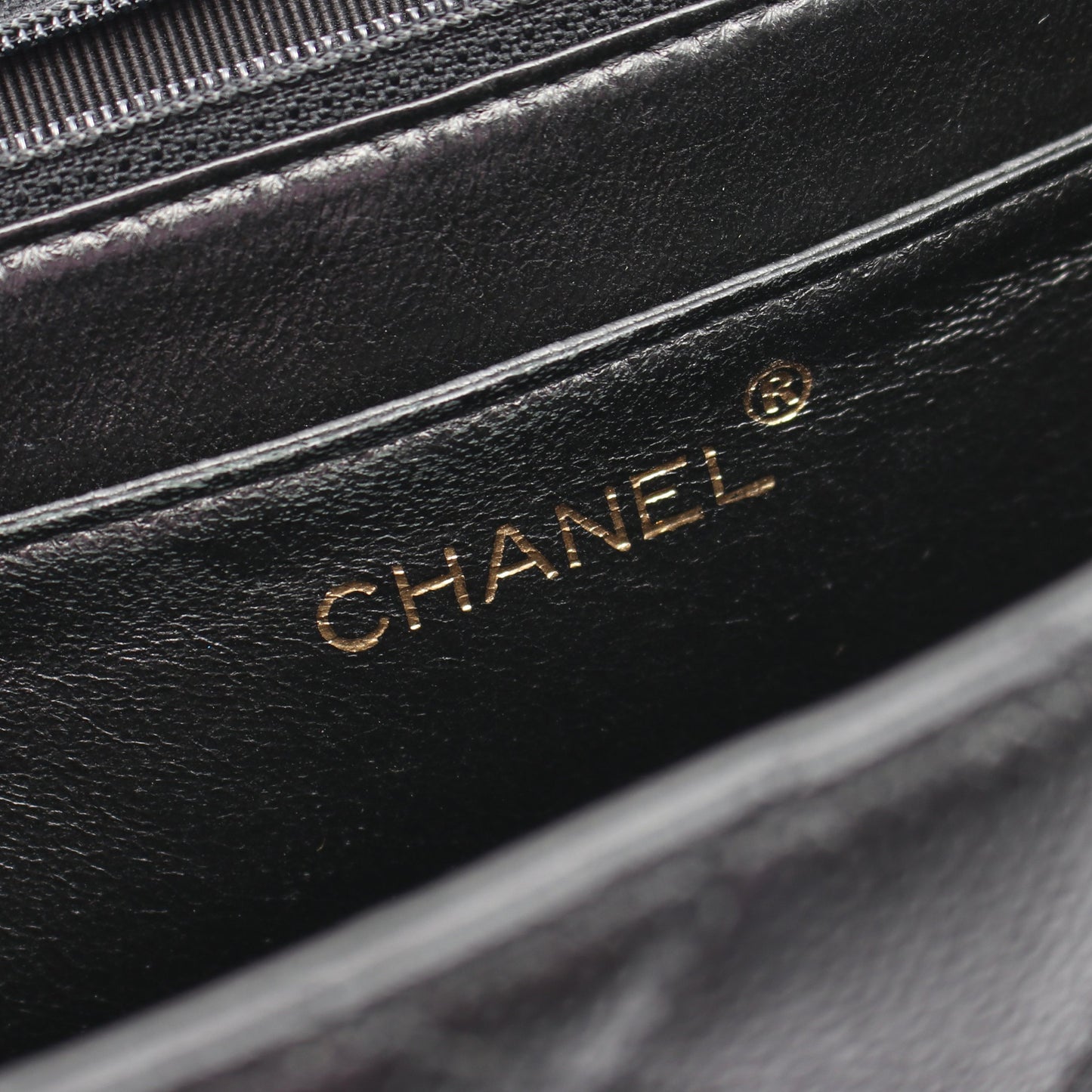 マトラッセ トップハンドルバッグ ハンドバッグ キャビアスキン ブラック ゴールド金具 シャネル バッグ CHANEL