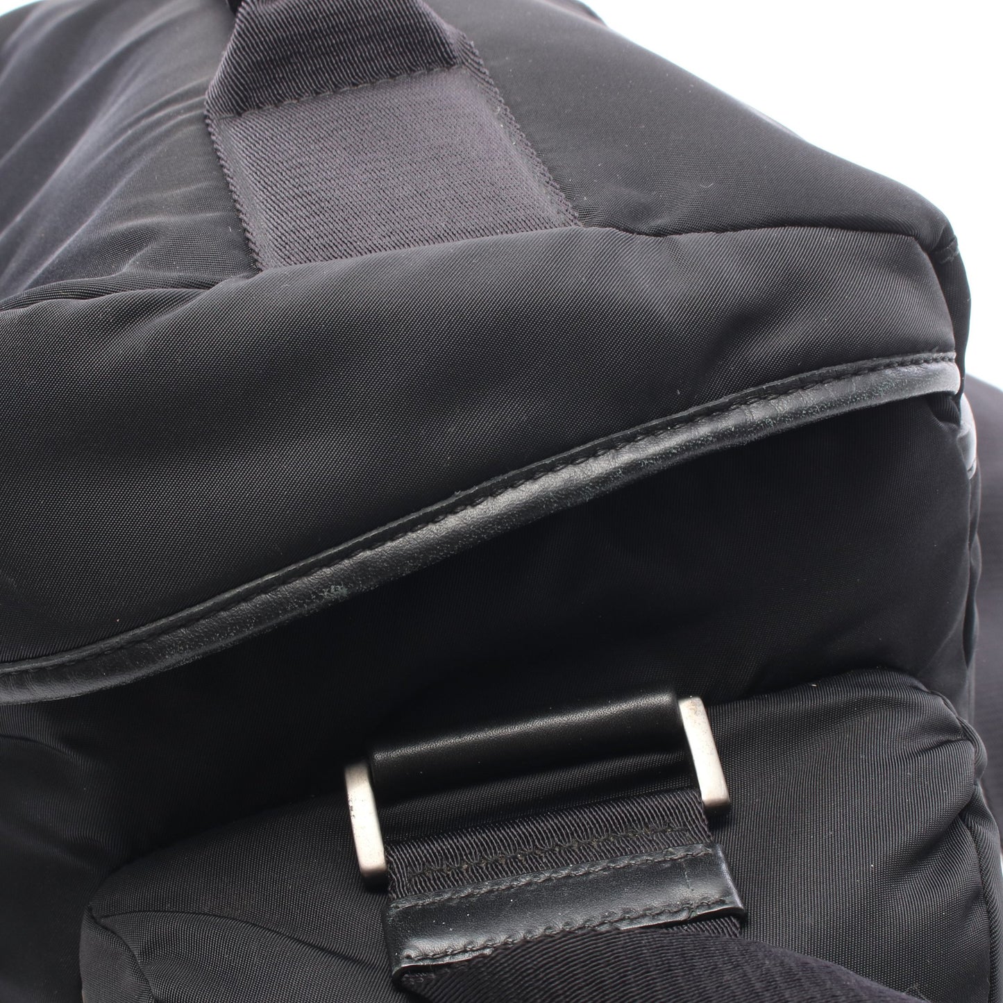 カメラバッグ ショルダーバッグ ナイロン レザー ブラック プラダ バッグ PRADA