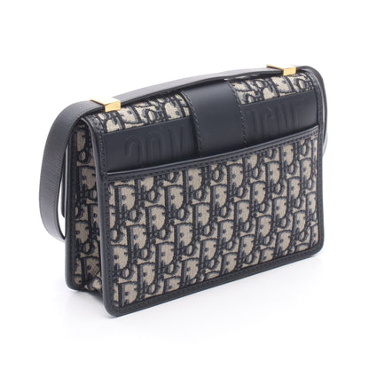 30 MONTAIGNE オブリーク ショルダーバッグ キャンバス レザー ネイビー ベージュ クリスチャンディオール バッグ Christian Dior