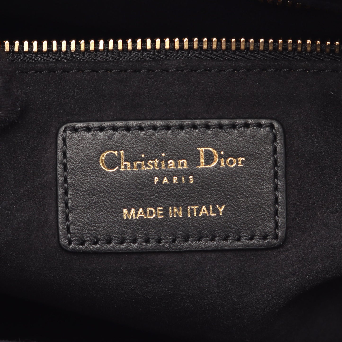 LADY DIOR レディディオール ミディアム カナージュ 2WAY ハンドバッグ レザー ブラック クリスチャンディオール バッグ Christian Dior