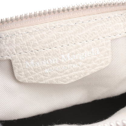 5AC ミニバッグ 2WAY ハンドバッグ レザー オフホワイト メゾンマルジェラ バッグ Maison Margiela