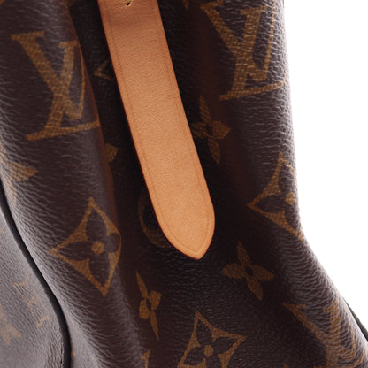 モンテーニュMM モノグラム 2WAY ハンドバッグ PVC レザー ブラウン ルイヴィトン バッグ LOUIS VUITTON
