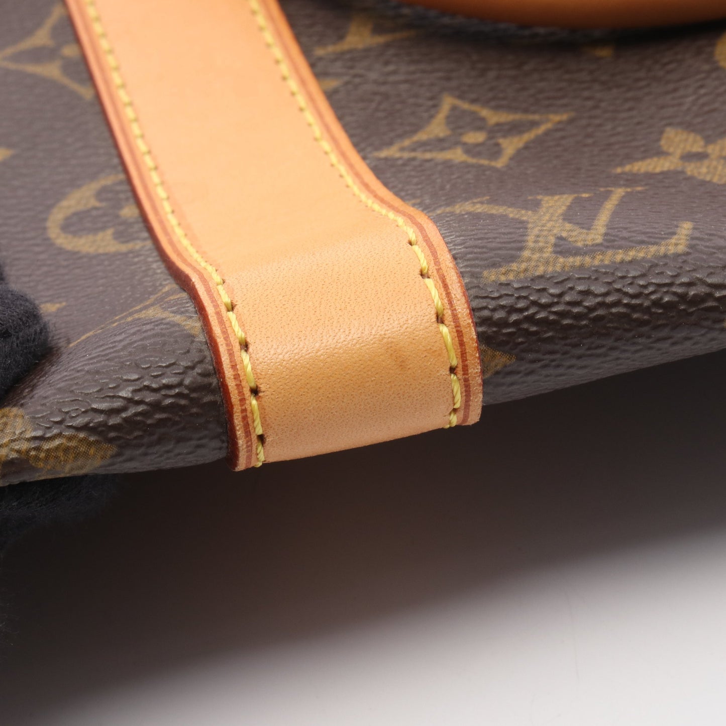 キーポル50 モノグラム ボストンバッグ PVC レザー ブラウン ルイヴィトン バッグ LOUIS VUITTON