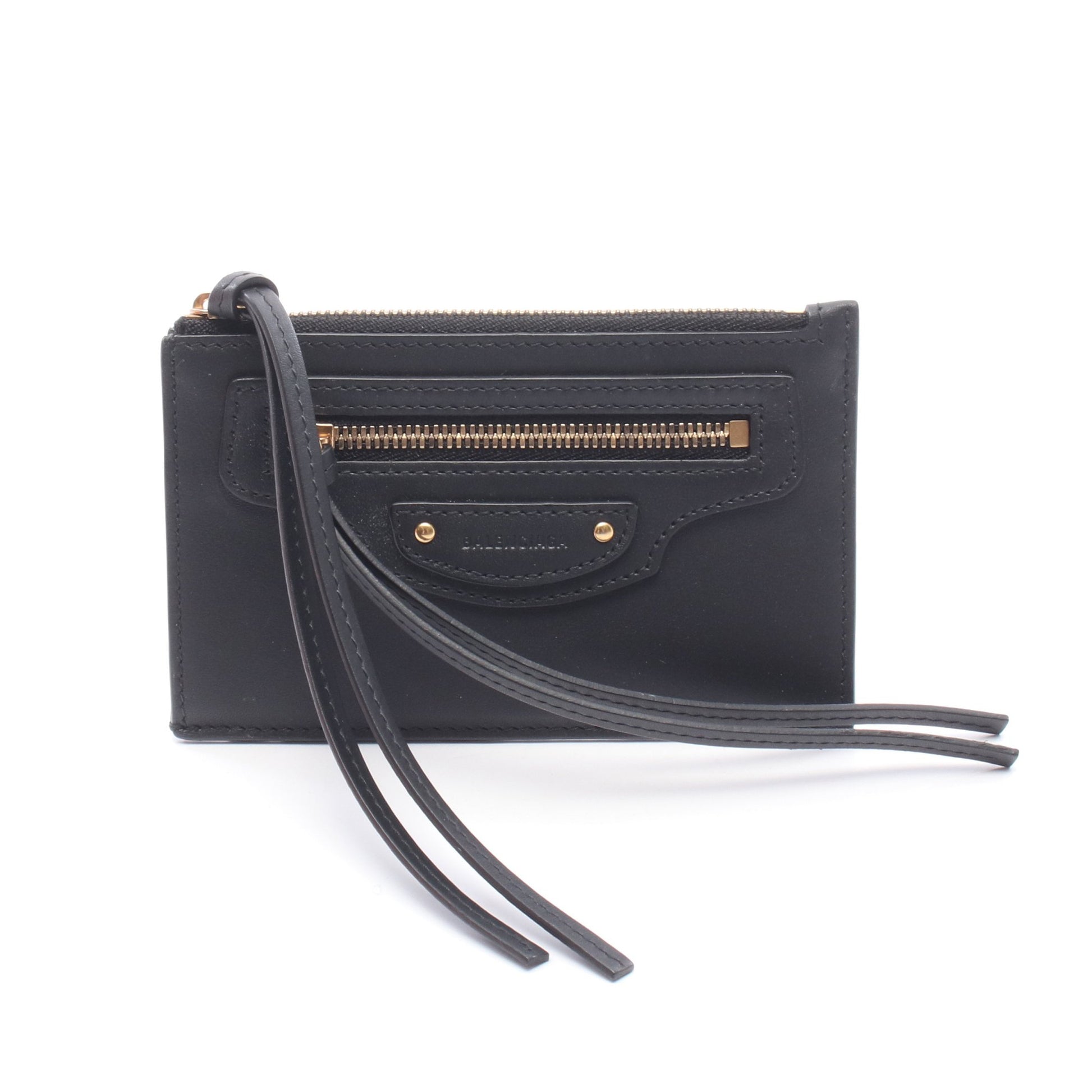 NEO CLASSIC LONG COIN & CARD HOLDER カードケース コインケース レザー ブラック バレンシアガ 財布・小物 BALENCIAGA