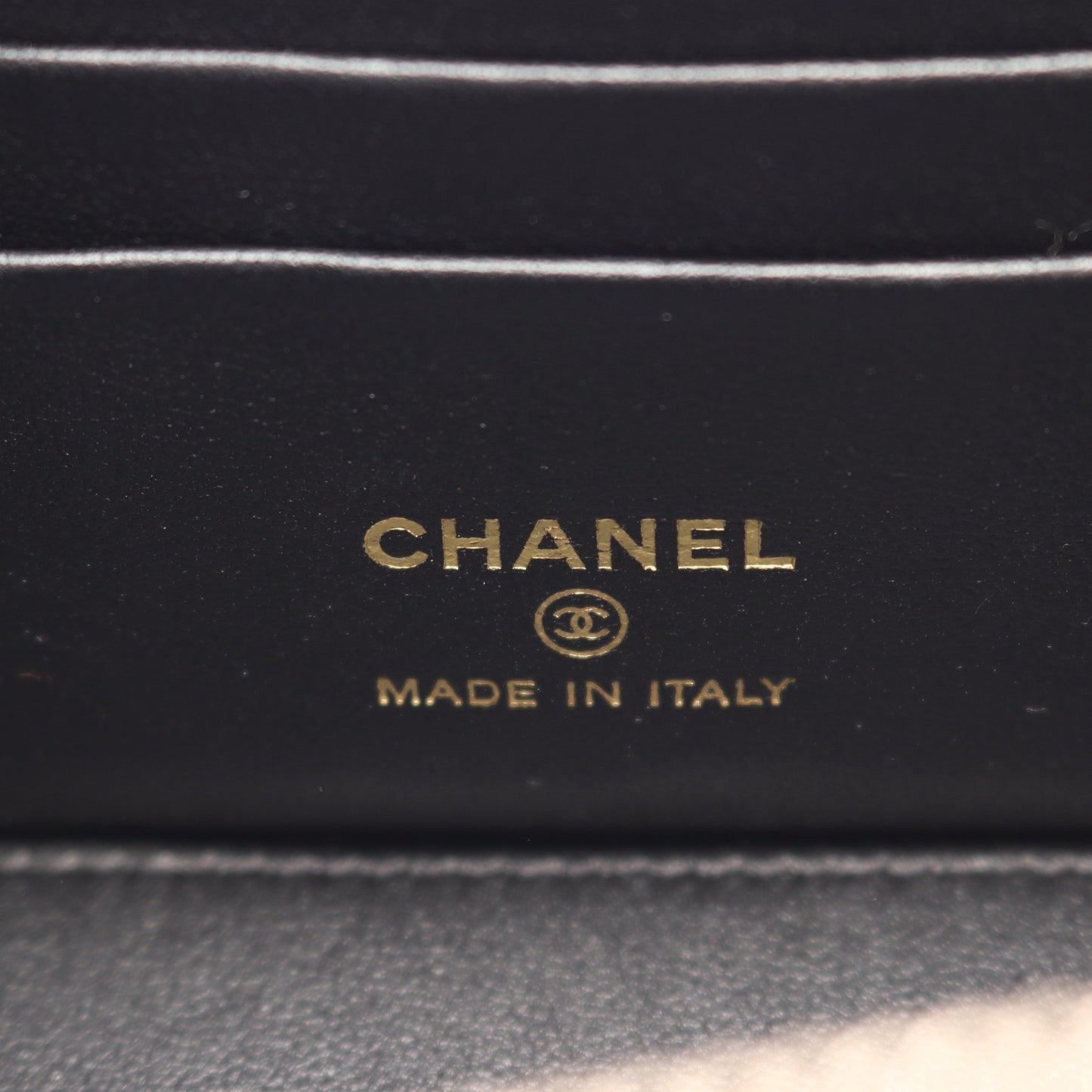マトラッセ バニティバッグ 2WAY チェーンショルダーバッグ ラムスキン ブラック ゴールド金具 シャネル バッグ CHANEL