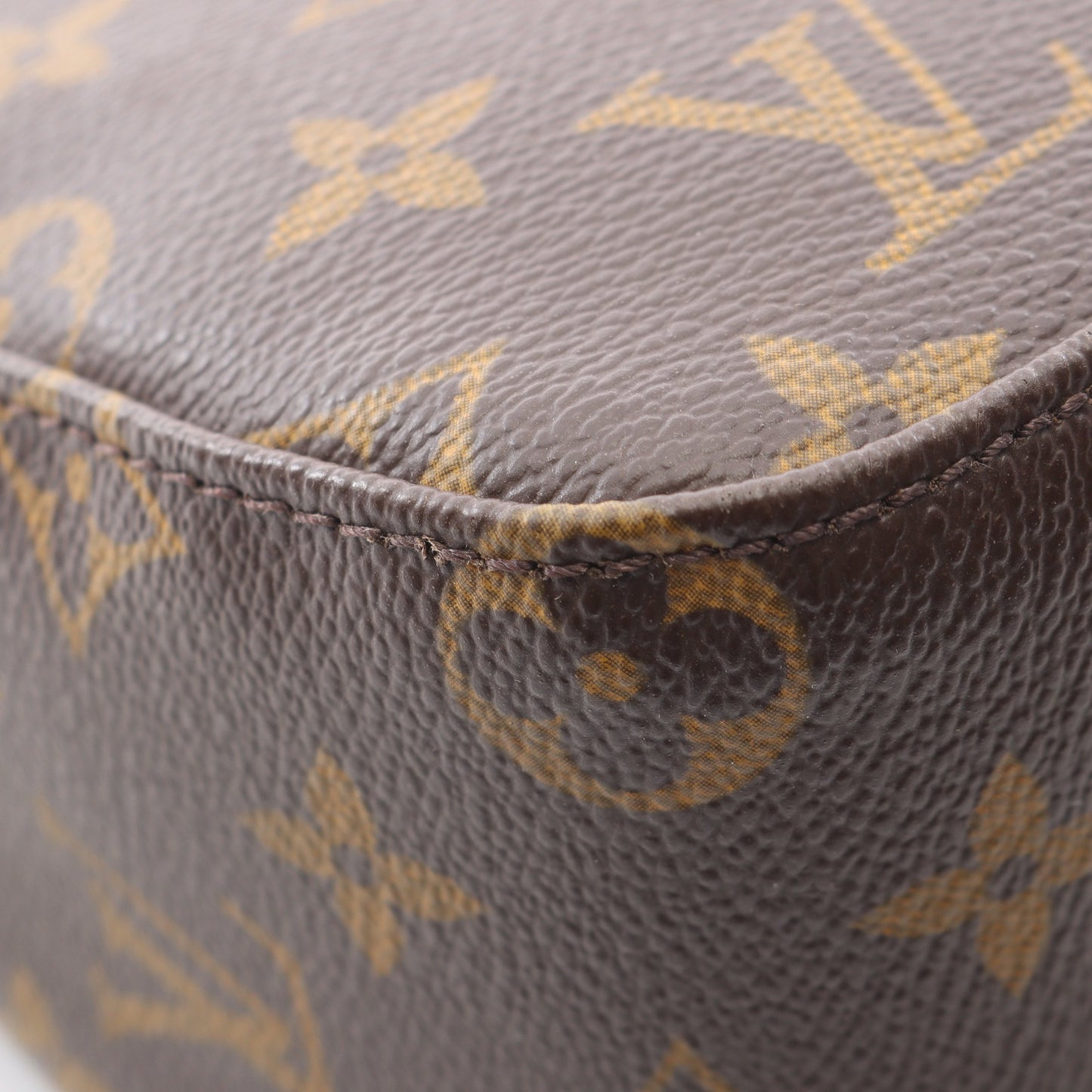 ルーピングMM モノグラム ショルダーバッグ PVC レザー ブラウン ルイヴィトン バッグ LOUIS VUITTON