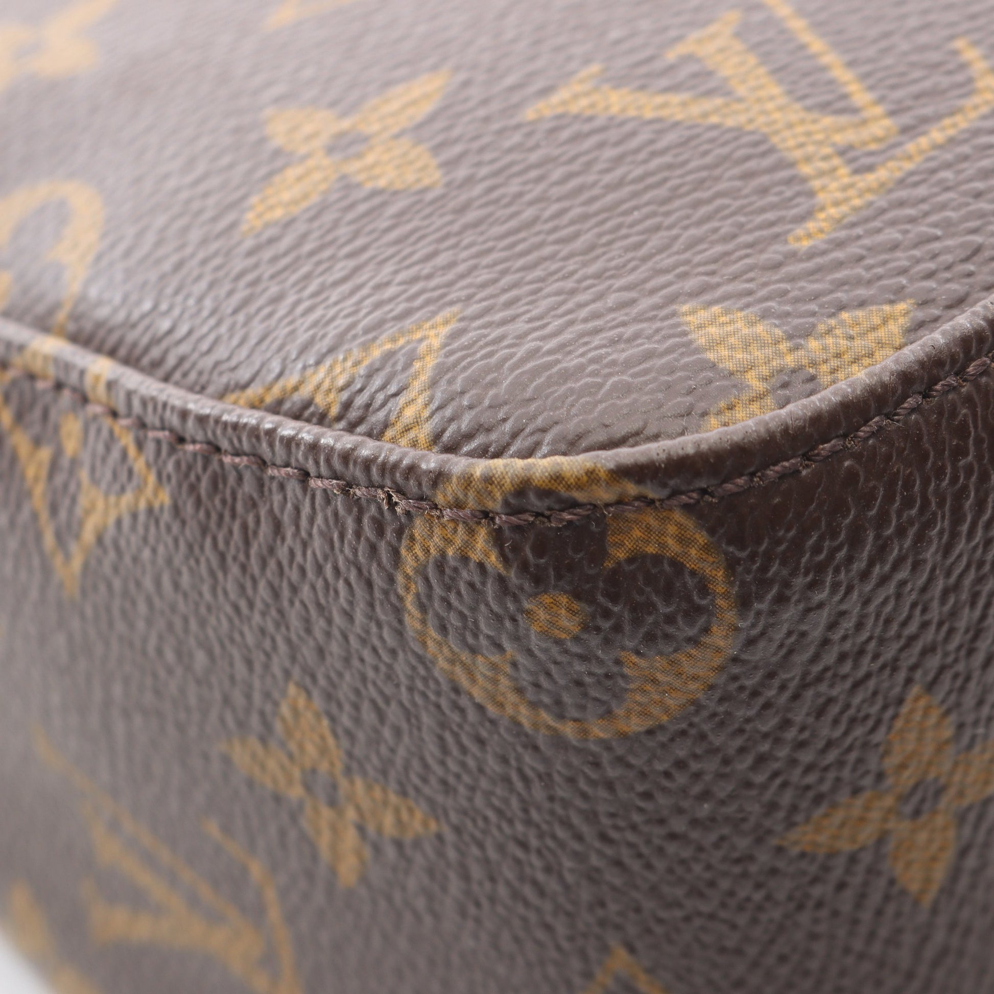 ルーピングMM モノグラム ショルダーバッグ PVC レザー ブラウン ルイヴィトン バッグ LOUIS VUITTON