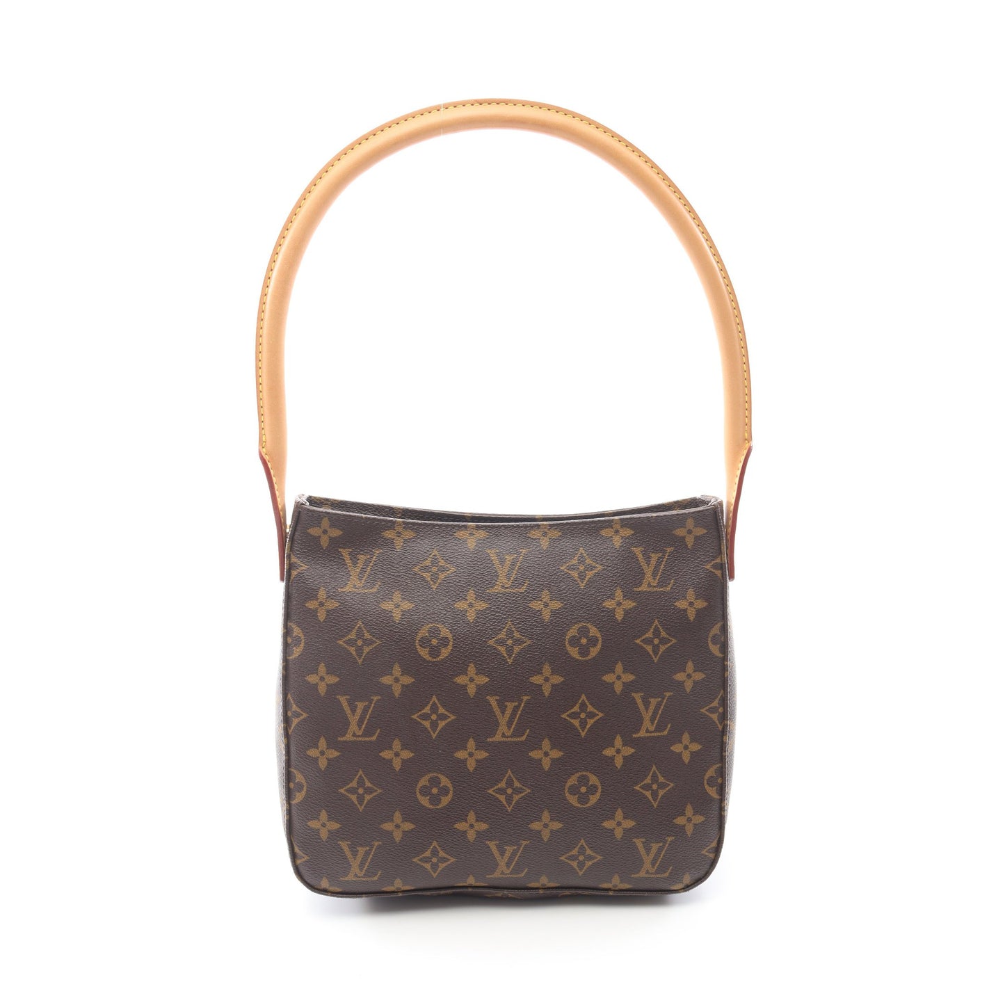 ルーピングMM モノグラム ショルダーバッグ PVC レザー ブラウン ルイヴィトン バッグ LOUIS VUITTON