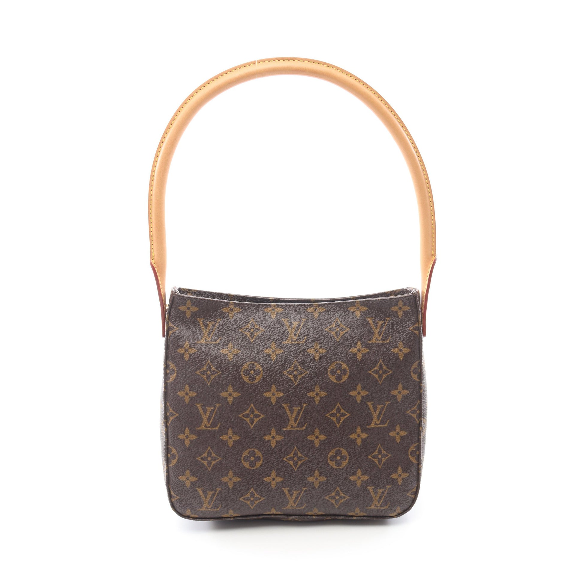 ルーピングMM モノグラム ショルダーバッグ PVC レザー ブラウン ルイヴィトン バッグ LOUIS VUITTON