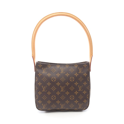 ルーピングMM モノグラム ショルダーバッグ PVC レザー ブラウン ルイヴィトン バッグ LOUIS VUITTON