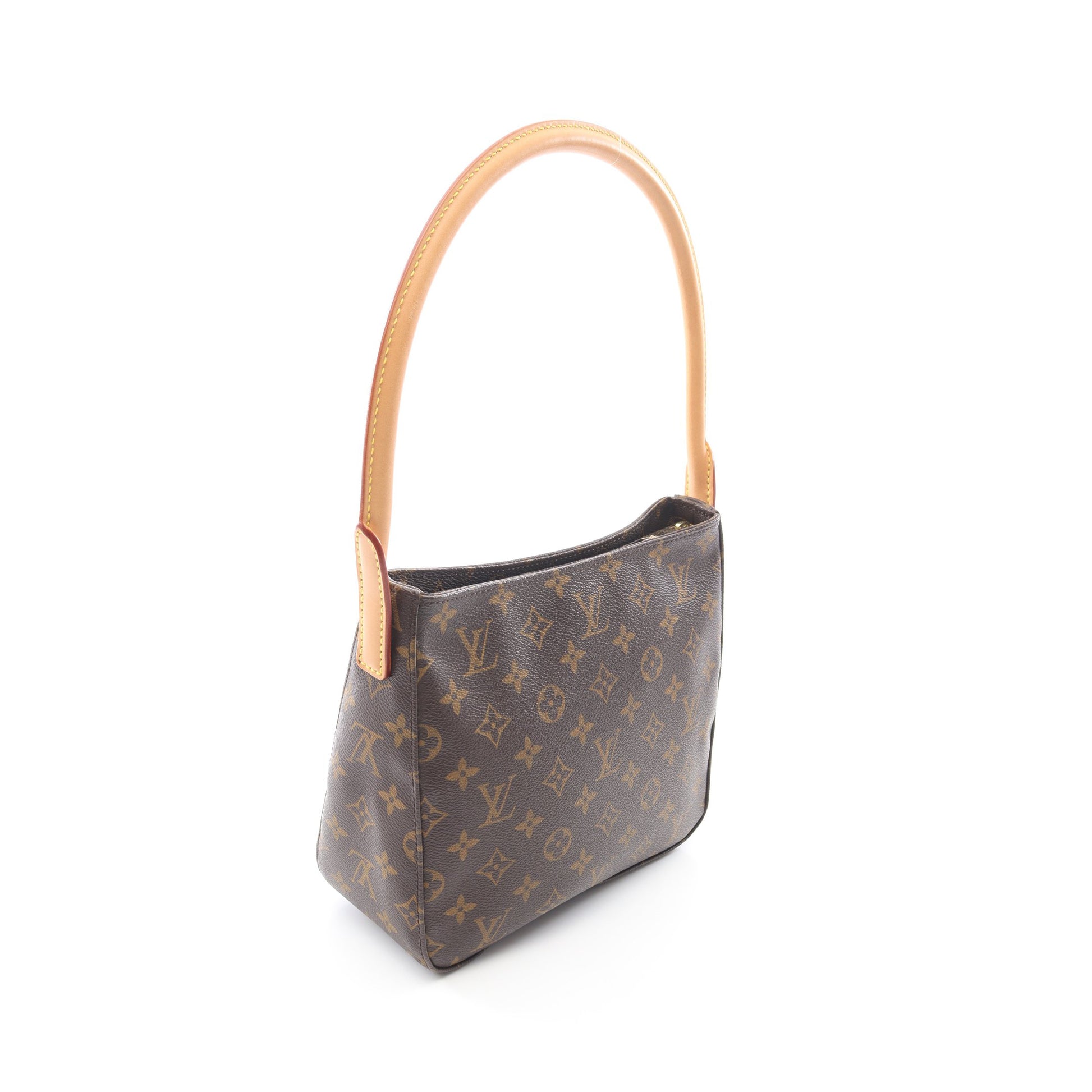 ルーピングMM モノグラム ショルダーバッグ PVC レザー ブラウン ルイヴィトン バッグ LOUIS VUITTON