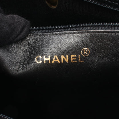 マトラッセ チェーンショルダーバッグ チェーントートバッグ キャビアスキン ブラック ゴールド金具 シャネル バッグ CHANEL