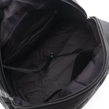 パリビアリッツ ボストンバッグ コーティングキャンバス ブラック シルバー金具 シャネル バッグ CHANEL