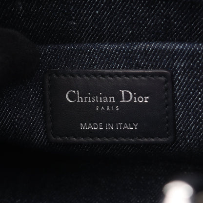 Lady D-Joy ミディアム 3WAY ハンドバッグ デニム インディゴブルー クリスチャンディオール バッグ Christian Dior