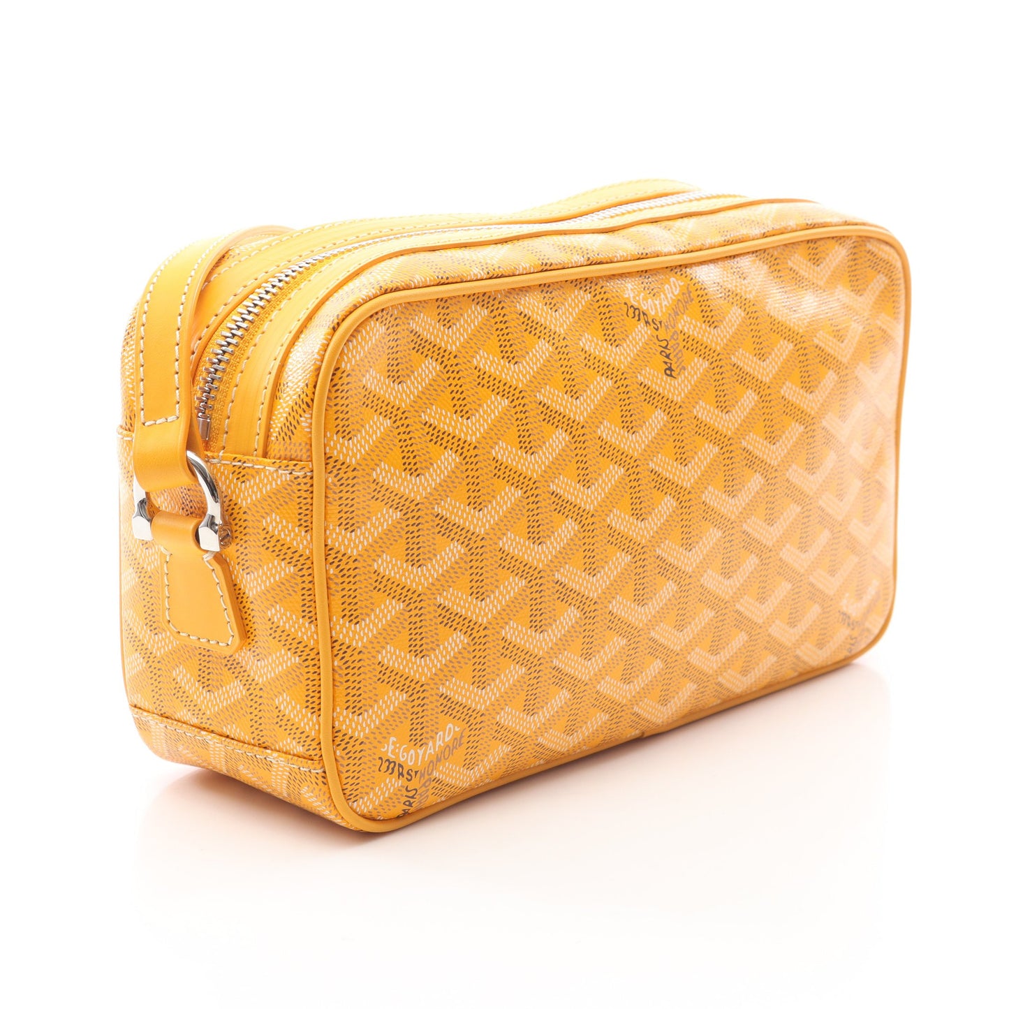 カップヴェールPM ショルダーバッグ コーティングキャンバス レザー イエロー マルチカラー ゴヤール バッグ GOYARD