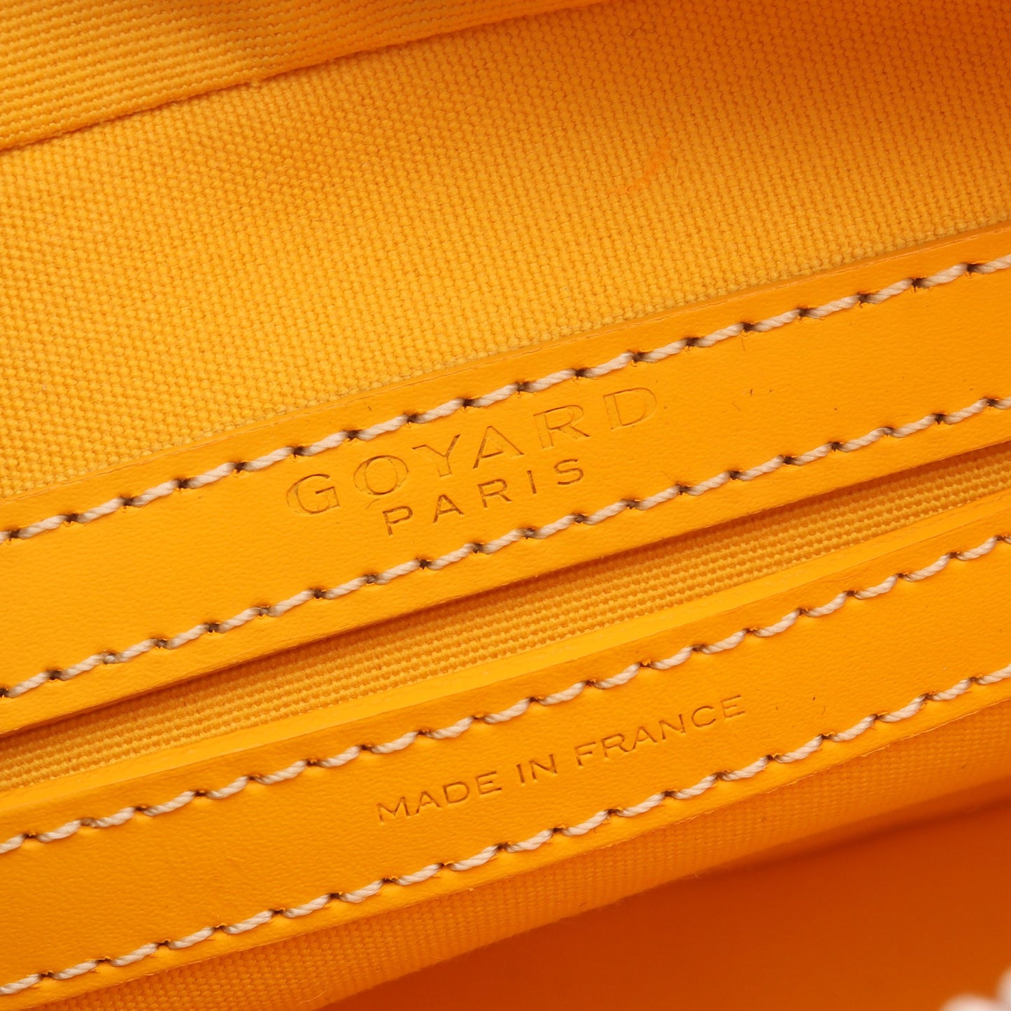 カップヴェールPM ショルダーバッグ コーティングキャンバス レザー イエロー マルチカラー ゴヤール バッグ GOYARD