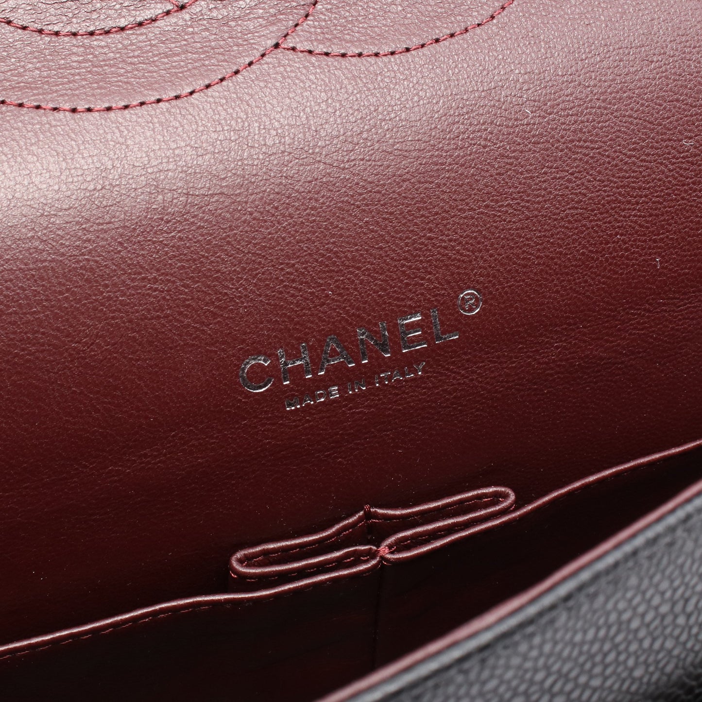 デカマトラッセ34 Wチェーンショルダーバッグ キャビアスキン ブラック シルバー金具 シャネル バッグ CHANEL