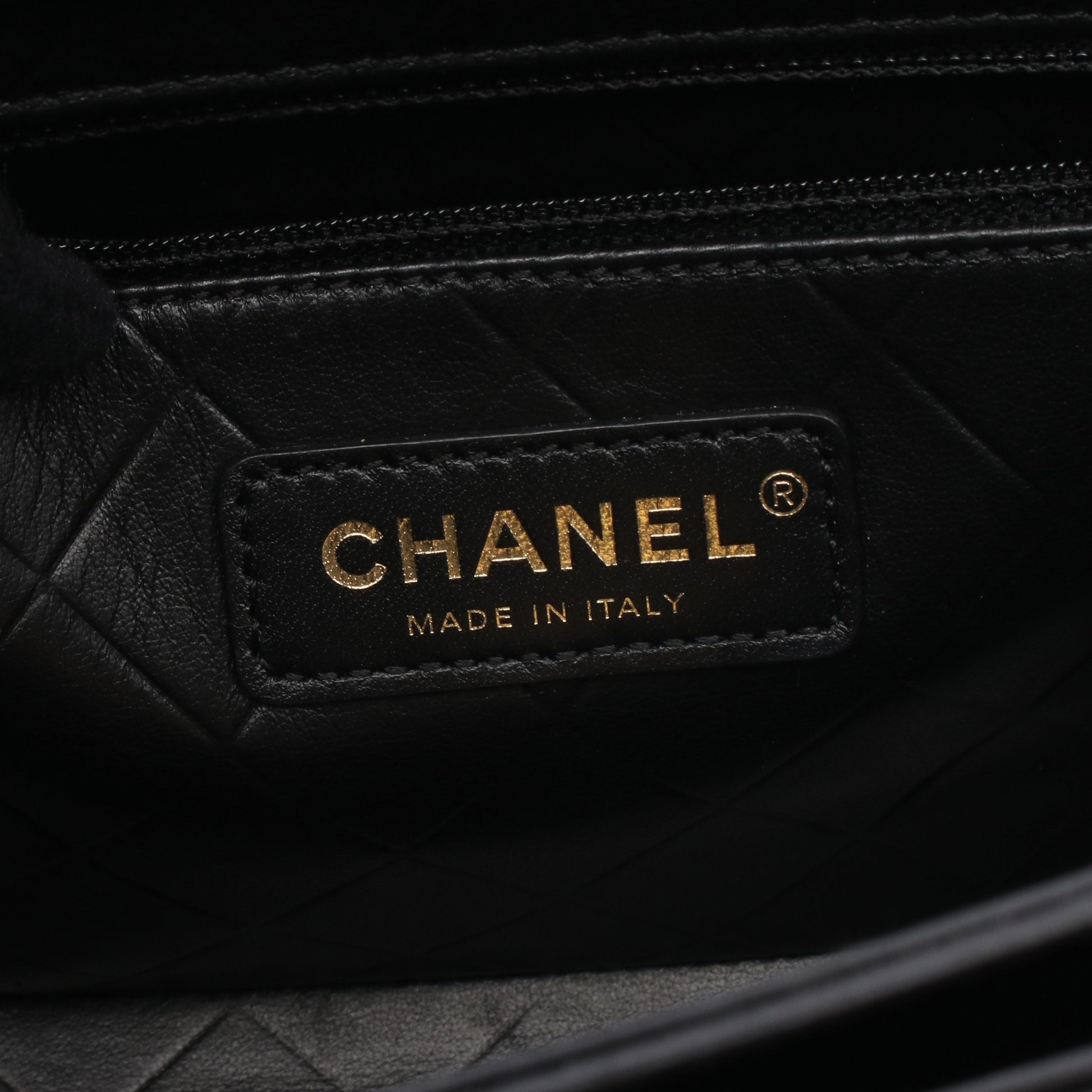 マトラッセ チェーンショルダーバッグ レザー ブラック ゴールド金具 シャネル バッグ CHANEL