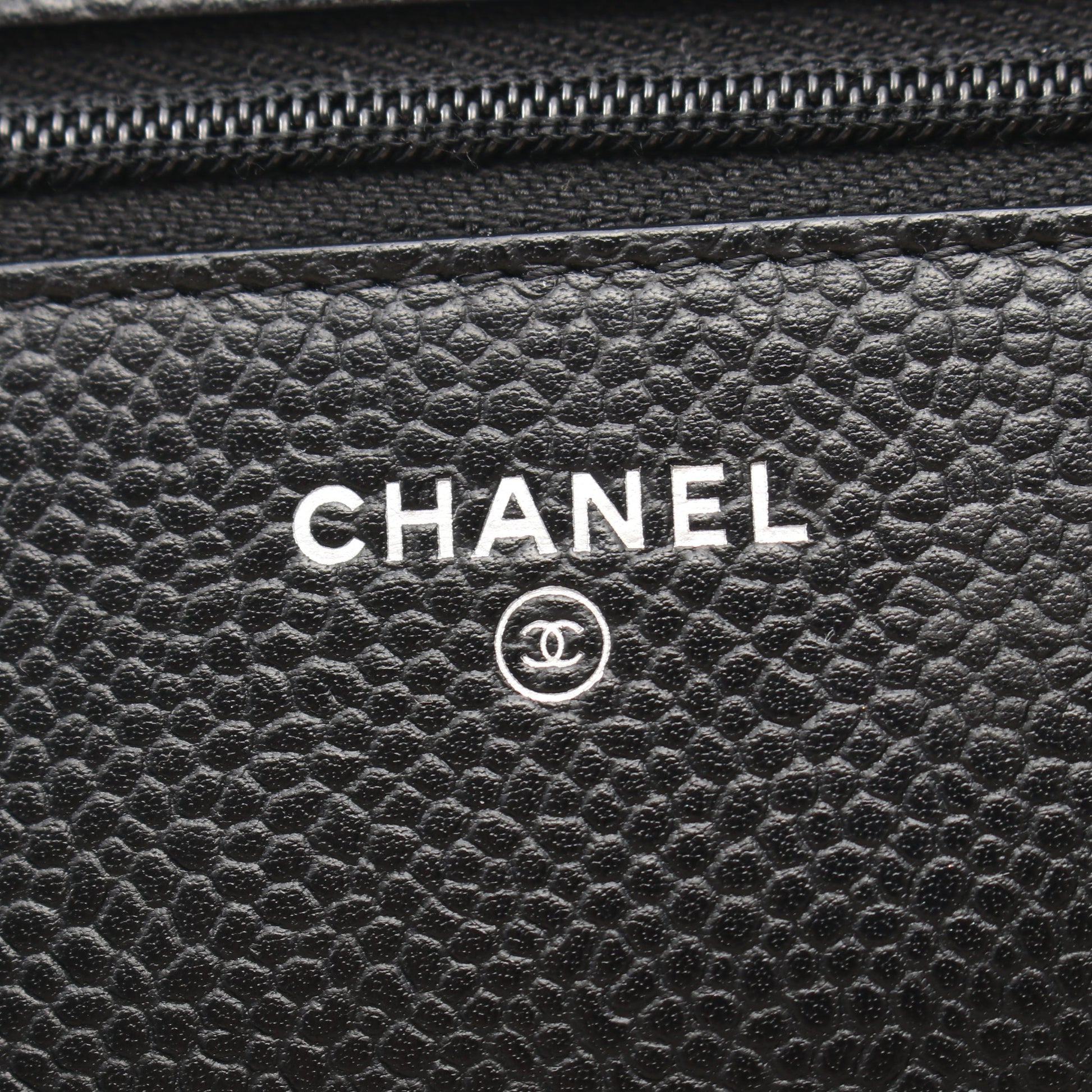 マトラッセ チェーンウォレット キャビアスキン ブラック シルバー金具 シャネル バッグ CHANEL