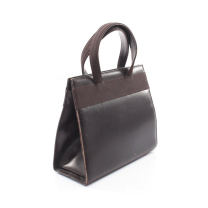 ヴァラリボン ハンドバッグ レザー ダークブラウン サルヴァトーレフェラガモ バッグ Salvatore Ferragamo
