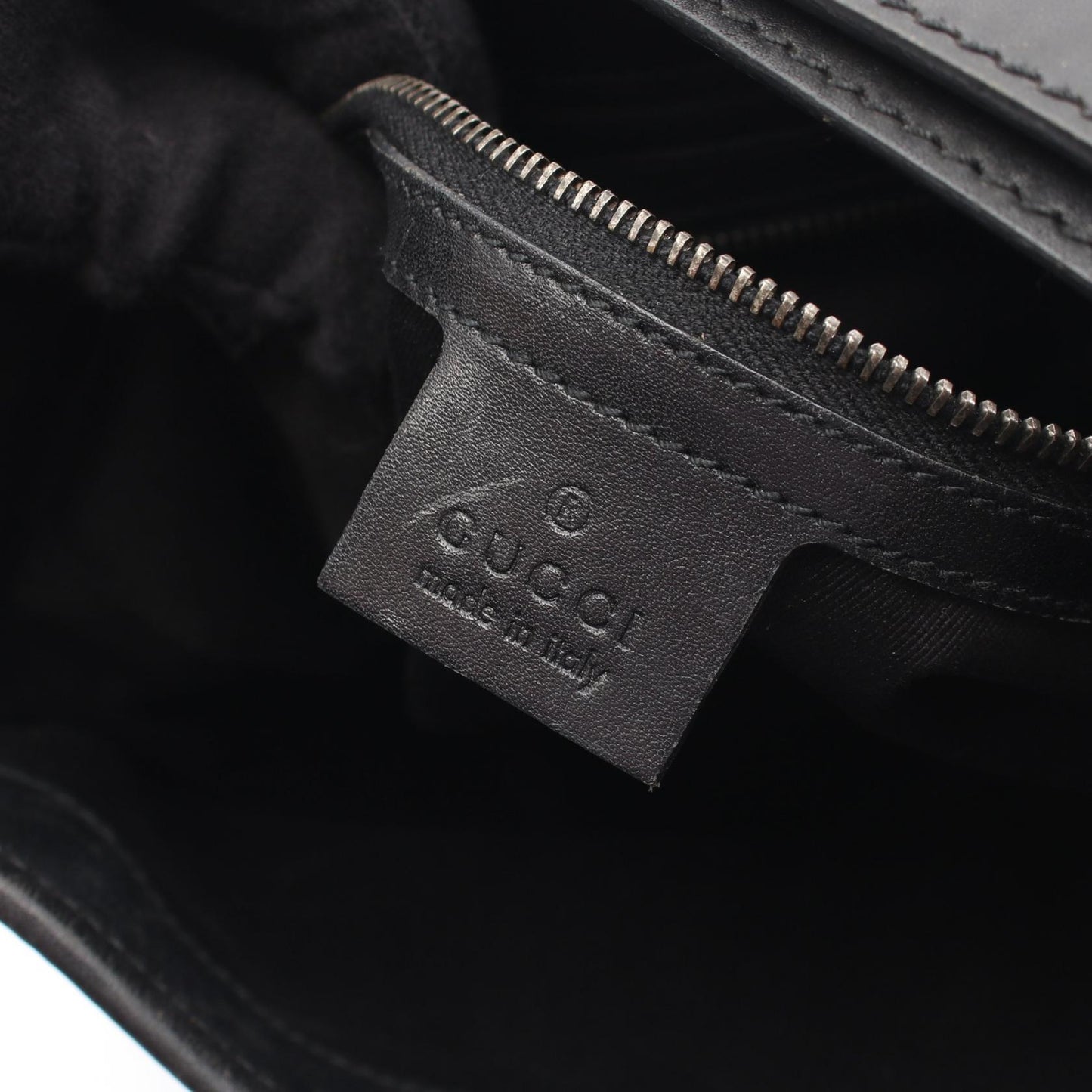 ジャッキー GGキャンバス ワンショルダーバッグ キャンバス レザー ブラック グッチ バッグ GUCCI