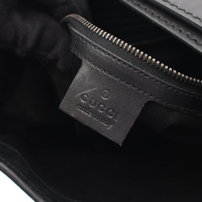 ジャッキー GGキャンバス ワンショルダーバッグ キャンバス レザー ブラック グッチ バッグ GUCCI