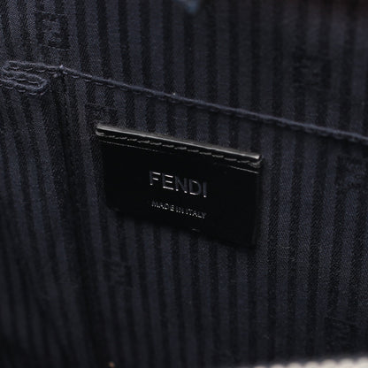 2JOURS トゥージュール 2WAY ハンドバッグ レザー ネイビー ブルーグリーン フェンディ バッグ FENDI