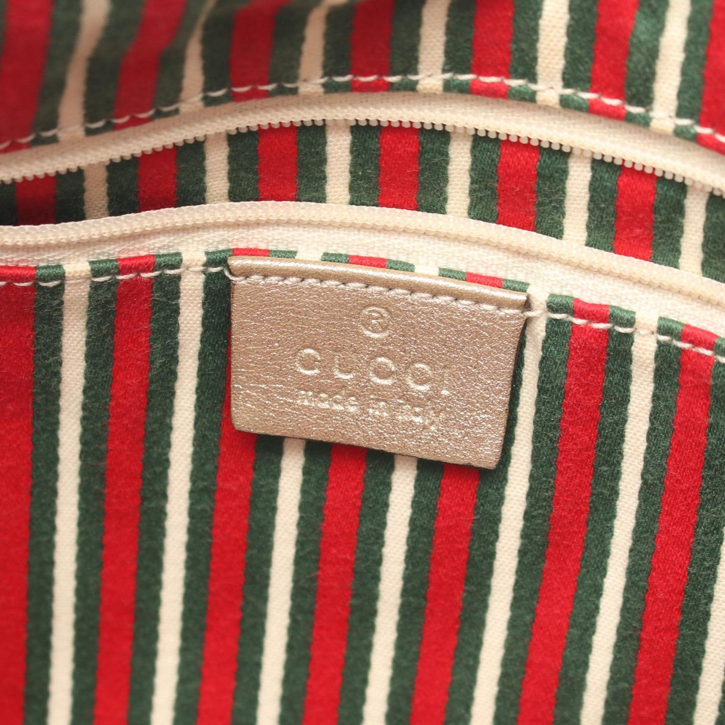 アビー GGキャンバス ハンドバッグ トートバッグ キャンバス レザー ベージュ ゴールド グッチ バッグ GUCCI