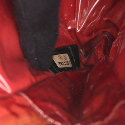 旧トラベルライン ハンドバッグ ナイロン ブラック シルバー金具 シャネル バッグ CHANEL