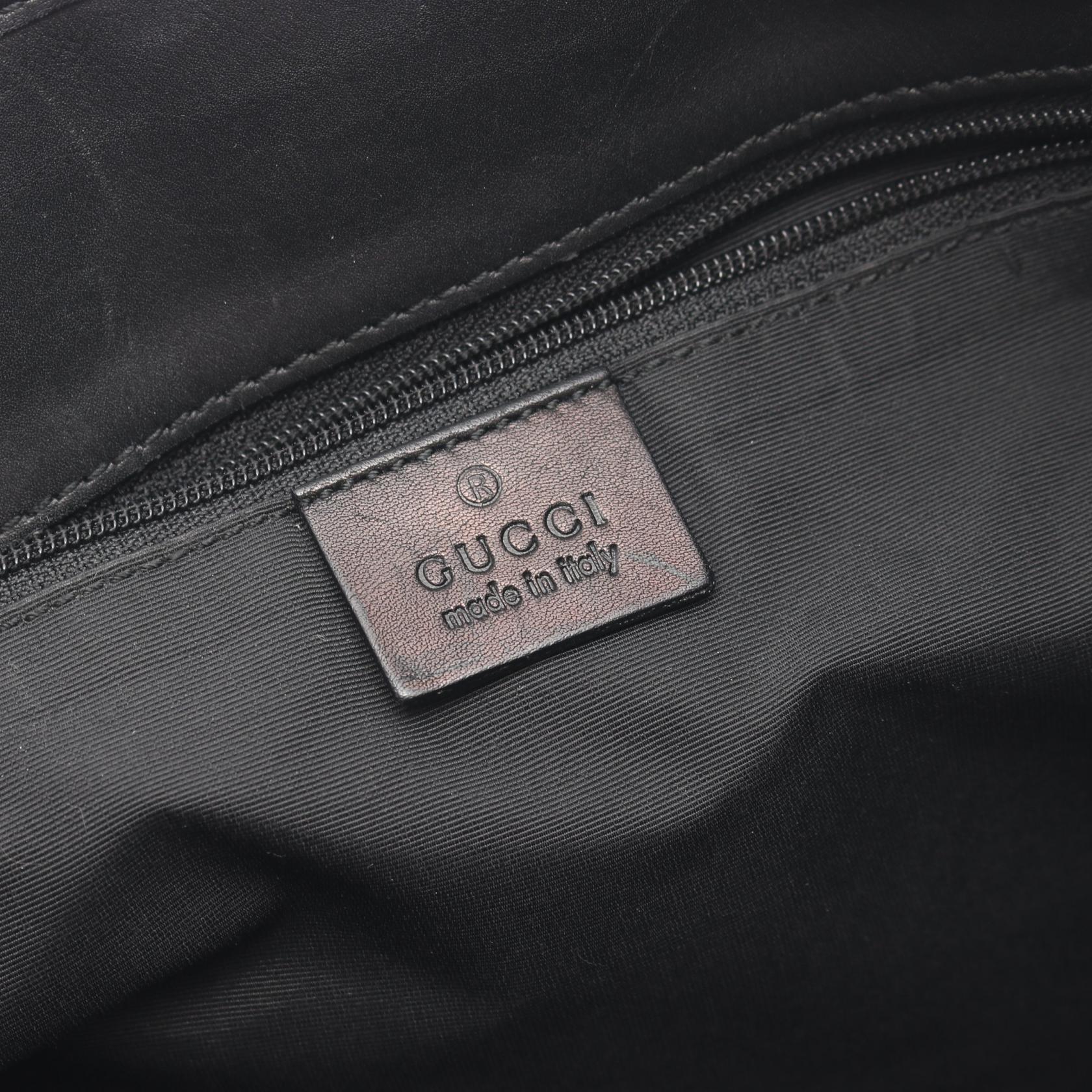 GG柄 ショルダーバッグ トートバッグ キャンバス レザー ブラック グッチ バッグ GUCCI