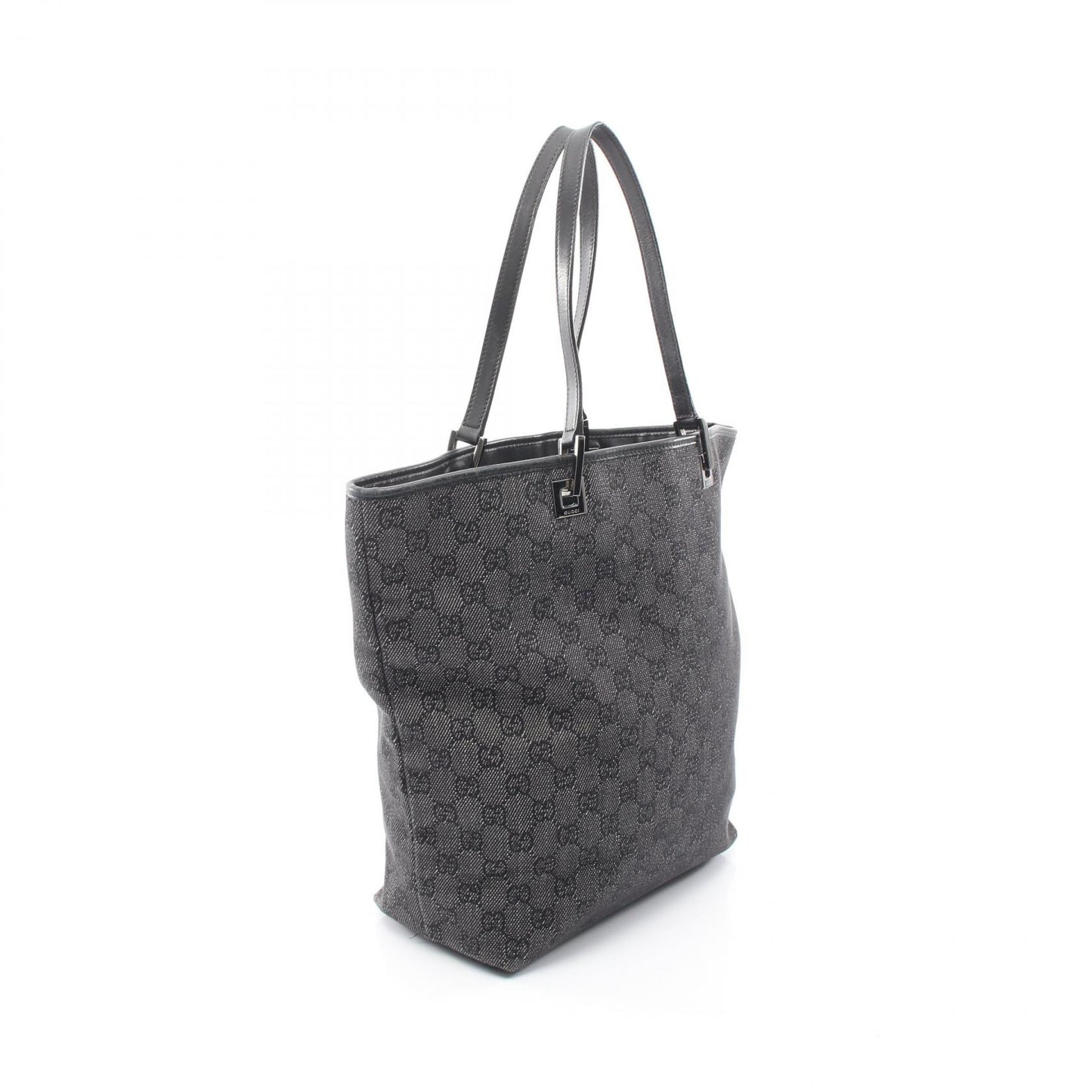 GG柄 ショルダーバッグ トートバッグ キャンバス レザー ブラック グッチ バッグ GUCCI