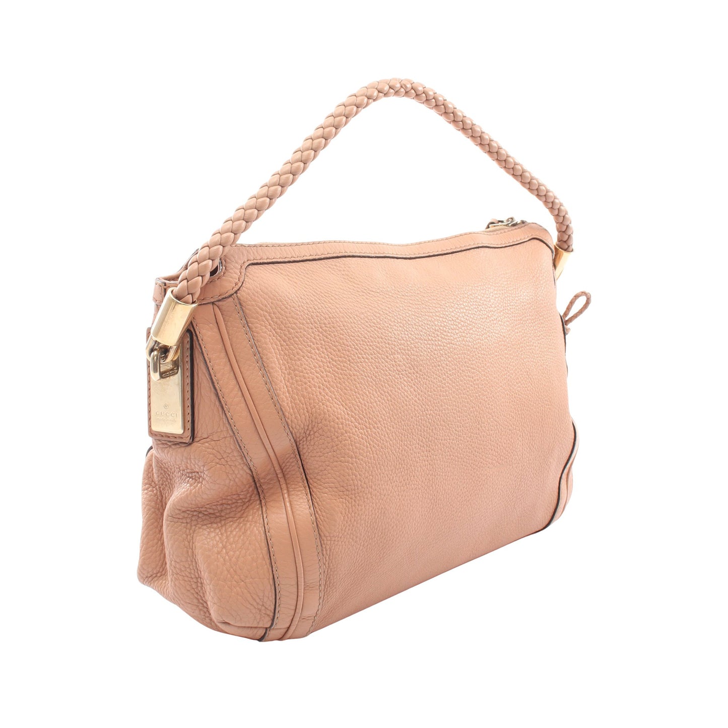 ベラ ワンショルダーバッグ レザー ピンクベージュ グッチ バッグ GUCCI