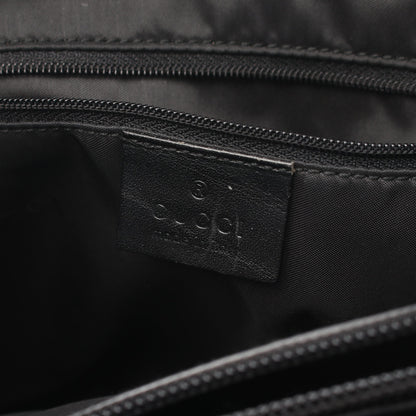 バンブー ハンドバッグ トートバッグ ナイロン ブラック グッチ バッグ GUCCI