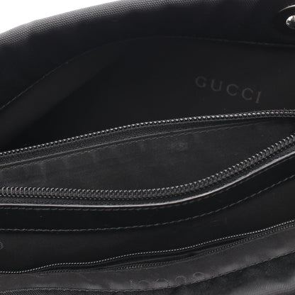 バンブー ハンドバッグ トートバッグ ナイロン ブラック グッチ バッグ GUCCI