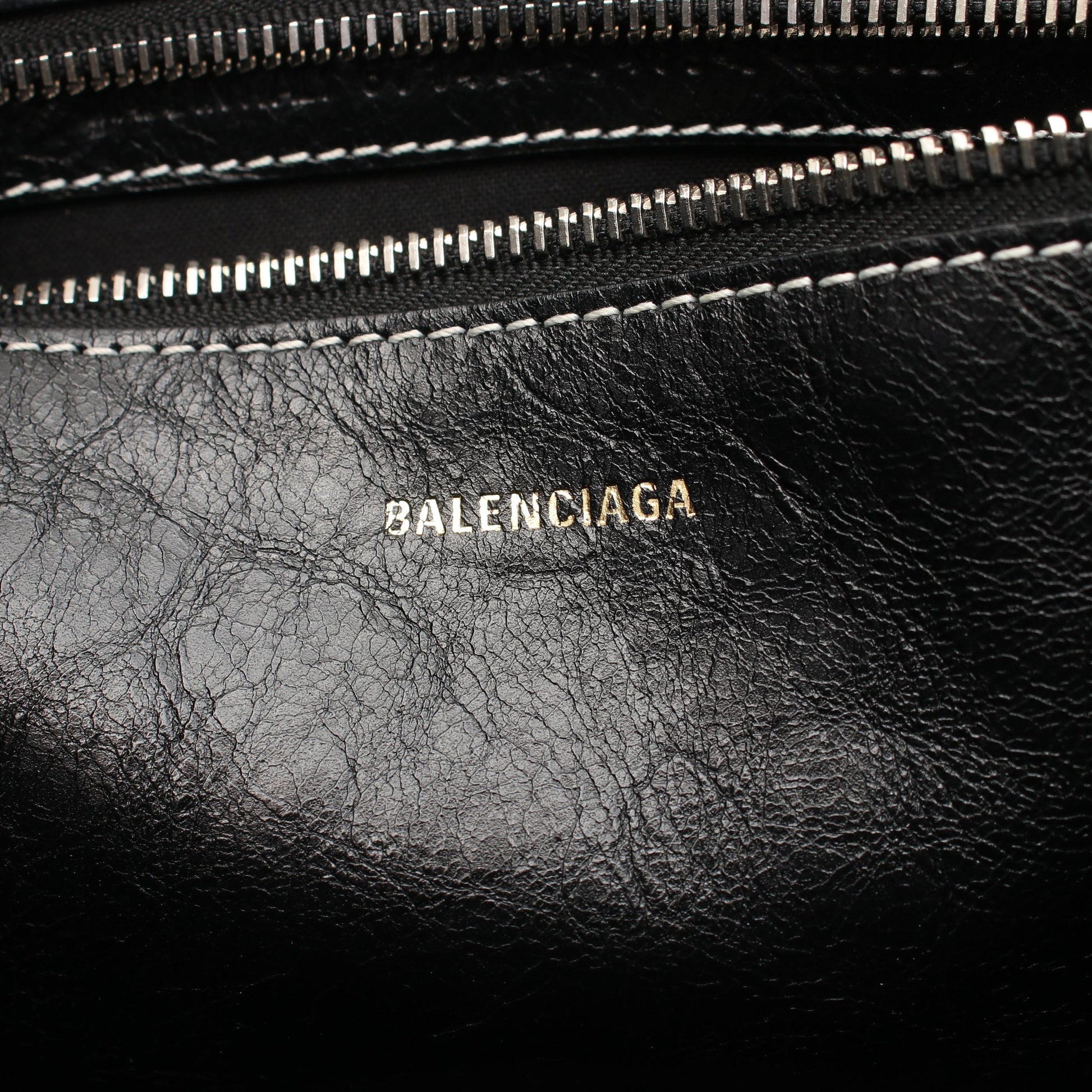 バルベス 2WAY ハンドバッグ レザー イエロー ブラック オフホワイト バレンシアガ バッグ BALENCIAGA