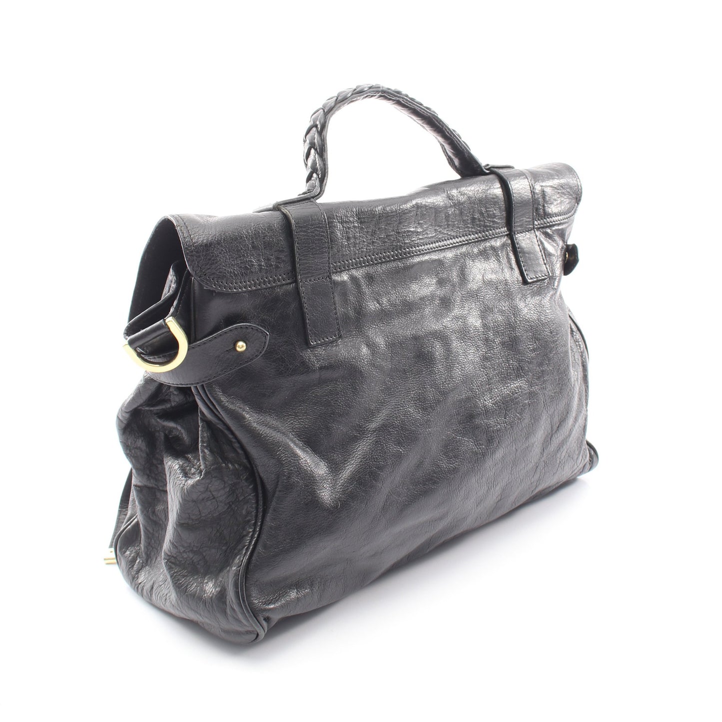 アレクサ 2WAY ハンドバッグ レザー ブラック マルベリー バッグ MULBERRY