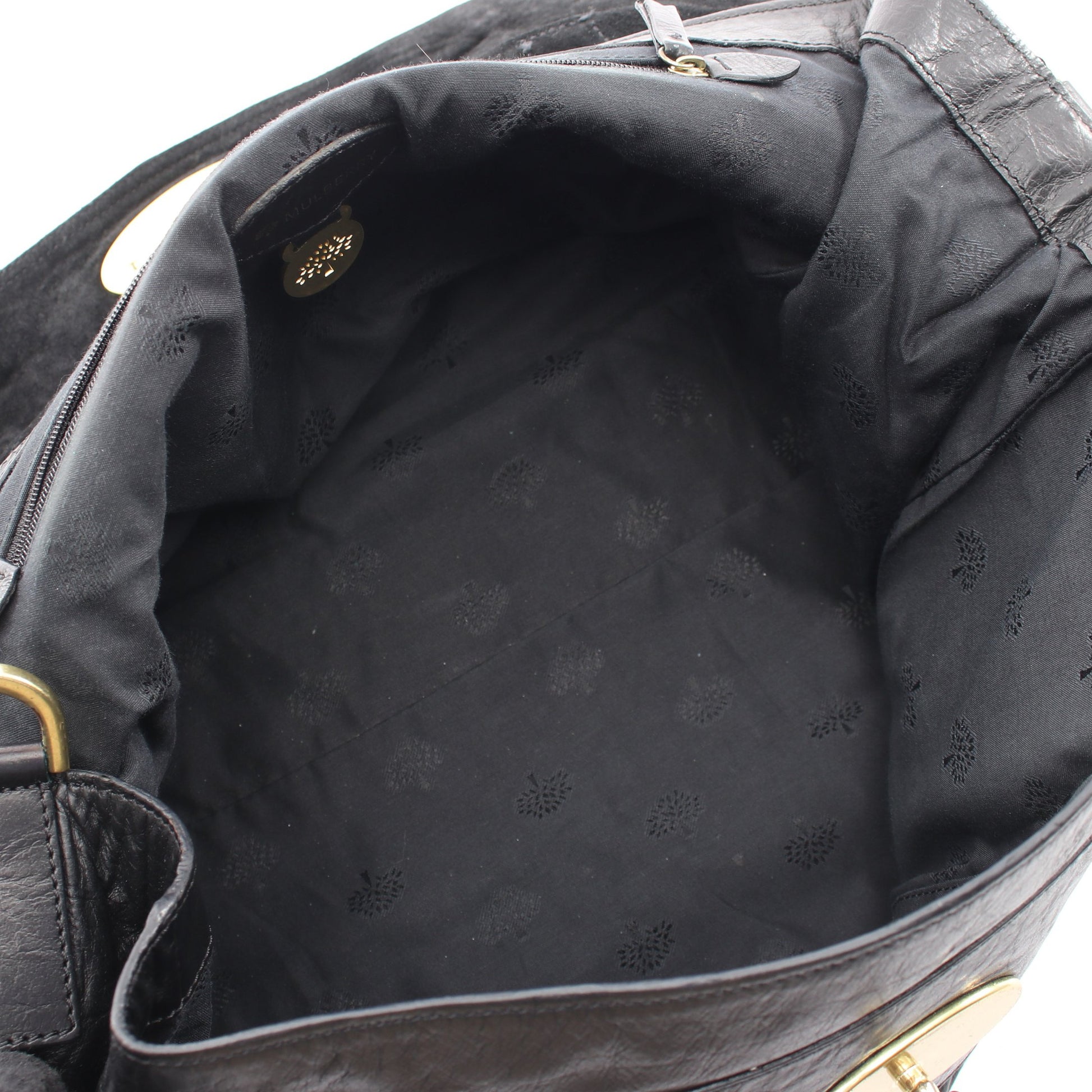 アレクサ 2WAY ハンドバッグ レザー ブラック マルベリー バッグ MULBERRY