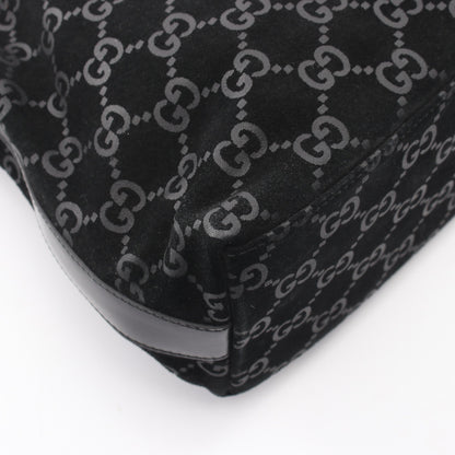 GG柄 ワンショルダーバッグ スエード レザー ブラック グッチ バッグ GUCCI